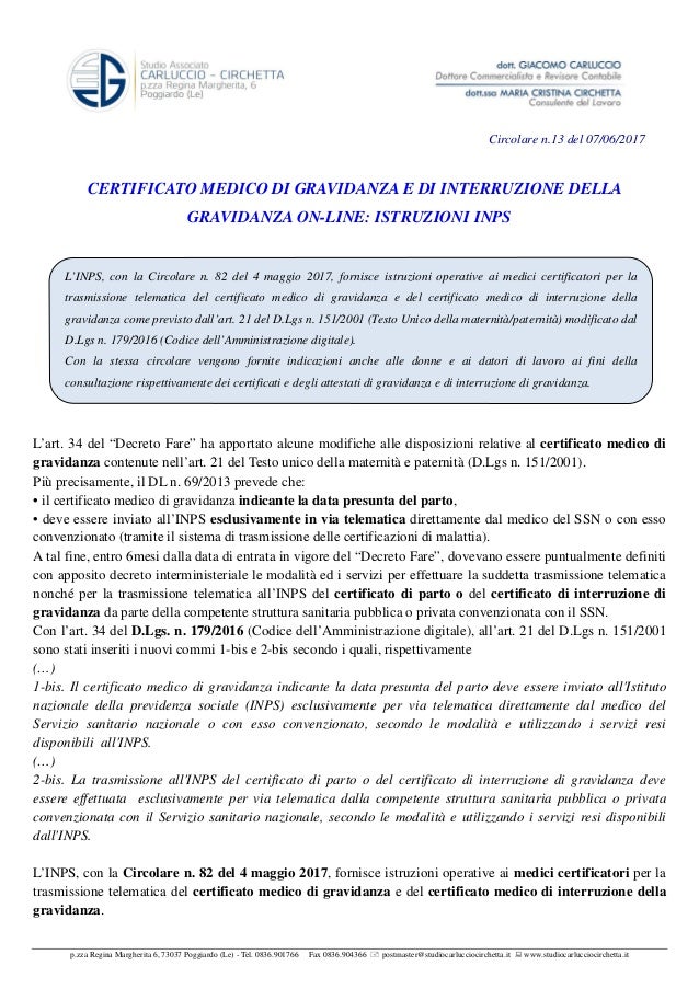 SCARICA CERTIFICATO MEDICO TELEMATICO INPS